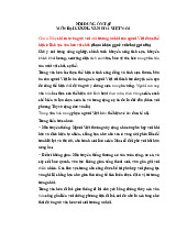 Đề cương môn Đại cương văn hóa - Trường Đại học lao động -  xã hội