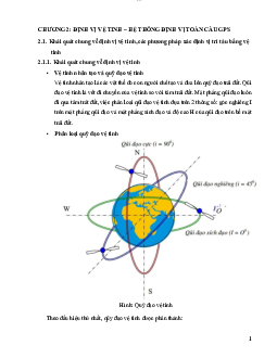 Hệ thống thiết bị định vị GPS - Quản lý hàng hải | Trường Đại học Giao thông Vận Tải