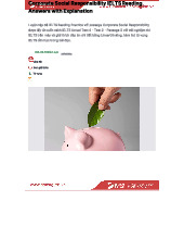 Corporate Social Responsibility (CSR) in IELTS Reading Practice