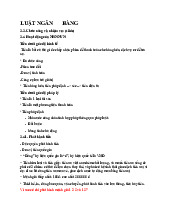 Đề cương môn Luật ngân hàng - Trường Đại học lao động -  xã hội.