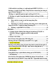Tài liệu ôn thi LSĐ/ Trường đại học Nguyễn Tất Thành