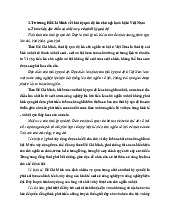 Tư tưởng Hồ Chí Minh về thời kỳ quá độ lên CNXH ở Việt Nam môn Tư tưởng Hồ Chí Minh | Trường Quốc tế - Đại học Quốc gia Hà Nội