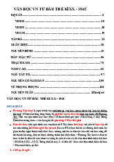 Văn học Việt Nam từ đầu thế kỉ XX đến 1945 | Môn Văn học Việt Nam - Đại học Sư Phạm Hà Nội