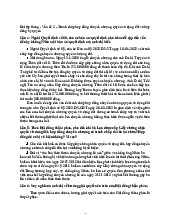 Bài tập về tranh chấp hợp đồng chuyển nhượng quyền sử dụng đất và hợp đồng ủy quyền