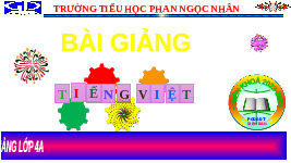 Giáo án điện tử Tiếng Việt 4 Cánh diều: Lập dàn ý cho bài văn kể lại một câu chuyện