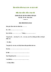 Bản kiểm điểm học sinh (Cách viết + 14 Mẫu)