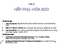 Chương I: Nhũng khái niệm cơ bản | Bài giảng môn Hóa lý | Đại học Bách khoa hà nội