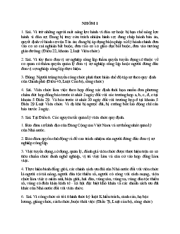 Bài tập luật hành chính | Pháp luật đại cương  | Đại học Khoa học Xã hội và Nhân văn, Đại học Quốc gia Thành phố HCM