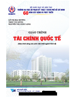 Giáo trình môn Tài chính quốc tế | Trường Đại học Sư phạm Kỹ thuật Thành phố Hồ Chí Minh