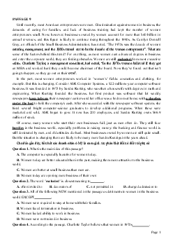 PASSAGE 9_Theme 5. Jobs and Employment (Công việc và tuyển dụng)