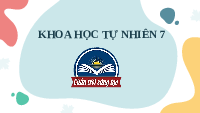 Giáo án điện tử Khoa học tự nhiên 7 bài 8 Chân trời sáng tạo : Tốc độ của chuyển động
