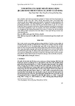 Tài liệu Khoa học