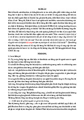 Dàn bài kinh tế vĩ mô | Đại học Nội Vụ Hà Nội