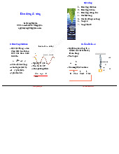 Chương 2: Dao Động và Sóng môn Vật lý đại cương 2  | Học viện Công Nghệ Bưu Chính Viễn Thông