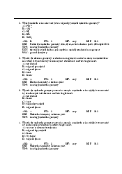 Test Bank Molecular - Chemistry for engineers | Trường Đại học Quốc tế, Đại học Quốc gia Thành phố HCM