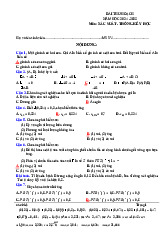 Bài thu hoạch xác suất thống kê y học | Đại học Y dược Cần Thơ
