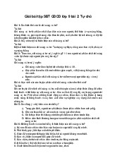 Giải bài tập Sách Bài Tập môn Giáo Dục Công Dân lớp 9 Bài 1: Chí công vô tư