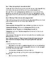 Bài tập tuần 4+5+6 môn Chính sách và ứng dụng kinh tế vĩ mô  | Học viện Nông nghiệp Việt Nam