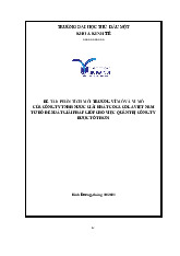 Tiểu luận PHÂN TÍCH MÔI TRƯỜNG VĨ MÔ VÀ VI MÔ CỦA CÔNG TY TNHH NƯỚC GIẢI KHÁT COCA COLA VIỆT NAM TỪ ĐÓ ĐỀ XUẤT GIẢI PHÁP GIÚP CHO VIỆC QUẢN TRỊ CÔNG TY ĐƯỢC TỐT HƠN. môn Quản tri học - Trường Đại học Thủ Dầu Một.