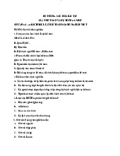 HỆ THỐNG CÂU HỎI, BÀI TẬP LUẬT KẾ TOÁN VÀ HỆ THỐNG CMKT | Đại học Kinh tế Kỹ thuật Công nghiệp