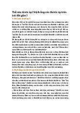 Thế nào là khí áp? Hệ thống các đai khí áp trên trái đất gồm?