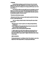 Nghiên cứu môi trường cạnh tranh và phân tích nhu cầu dịch vụ