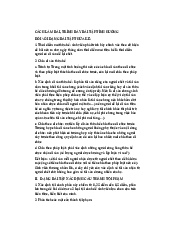 Cách làm bài tập tự luận Pháp luật đại cương | Đại học Bách Khoa Hà Nội