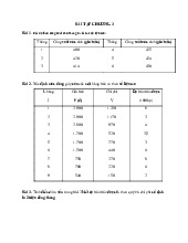 Bài tập chương 3 - Quản trị sản xuất và tác nghiệp Môn Quản trị sản xuất và tác nghiệp | Trường Học Viện nông nghiệp Việt Nam