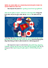 Những tác động tiêu cực của hội nhập kinh tế quốc tế đối với sự phát triển của Việt Nam - Kinh tế chính trị Mác Lênin (SSH1121) | Trường Đại học Bách khoa Hà Nội