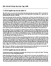 Bài văn kể về mẹ chọn lọc hay nhất | Văn mẫu 6