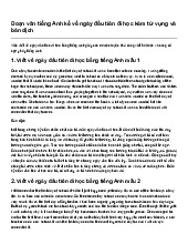 Đoạn văn tiếng Anh kể về ngày đầu tiên đi học kèm từ vựng và bản dịch | Tiếng Anh 10