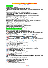 Đề Cương Ôn Tập Cuối Học Kỳ 1 GDCD 9 Cánh Diều 2025-2026