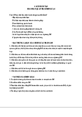 Câu hỏi ôn tập quản trị chiến lược | Trường Đại học Thương Mại