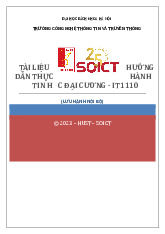Thí nghiệm-IT1110 - Tin học đại cương (IT1110) | Trường Đại học Bách khoa Hà Nội