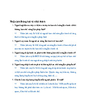 Bài tập pháp luật đại cương | Pháp luật đại cương | Đại học Công nghiệp Thành phố Hồ Chí Minh