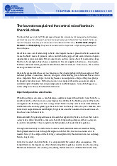 The laureates explained the central role of banks in - Nguyên lý thị trường tài chính | Trường Đại học Kinh Tế - Luật, Đại học Quốc gia Thành phố Hồ Chí Minh
