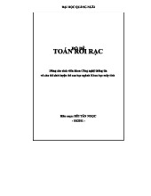 Bộ Đề Toán Rời Rạc - ĐH Quảng Ngãi - Dành cho Sinh Viên CNTT