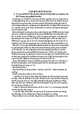 Đề cương môn Lịch sử Đảng cộng sản Việt Nam - Trường Đại học Khoa học xã hội và nhân văn , Đại học quốc gia Thành phố Hồ Chí Minh.