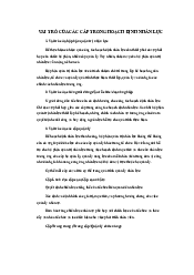Vai trò của các cấp trong hoạch định nhân lực - Quản trị nhân lực | Trường đại học Lao động - Xã hội