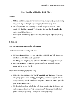 Phân tích nhân vật Mị trong tác phẩm Vợ chồng A Phủ | Văn mẫu lớp 12