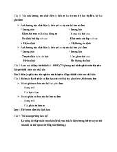 Đề cương môn Hóa lý 1- Trường Đại học bách khoa - Đại học đà nẵng.