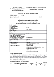 Đề cương chi tiết cấu trúc máy tính và vi xử lý | Đại học Bách Khoa, Đại học Đà Nẵng
