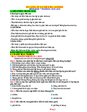 Đề Cương Ôn Tập Cuối Học Kỳ 1 GDCD 7 Cánh Diều 2025-2026