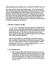 Công pháp quốc tế: Tính hợp pháp hành động quân sự của Israel đối với Hamas môn Luật kinh tế | Trường đại học Mở Hà Nội
