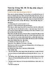 Toán lớp 5 trang 160, 161: Ôn tập phép cộng và phép trừ có đáp án