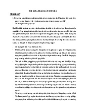 Nội dung thảo luận chủ đề 2 môn kinh tế vĩ mô | Đại học Kinh tế Thành phố Hồ Chí Minh