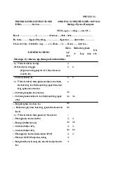 Phụ lục - chi tiết cách chấm và đánh ý thức giá cho sinh viên | Đại học Sư Phạm Hà Nội