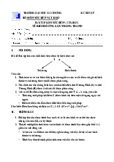 Bài tập lớn về Biểu đồ ứng lực | Môn Sức bền của vật liệu - Đại học Xây Dựng Hà Nội