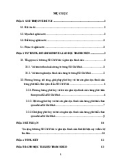 Tiểu luận  Tư tưởng Hồ Chí Minh về giáo dục thanh niên và  giải pháp phát huy vai trò của giáo dục thanh niên  môn Tư tưởng Hồ Chí Minh - Trường Đại học lao động -  xã hội.