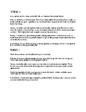 TOPIC 123 (Autosaved) | Tài liệu Tiếng Anh